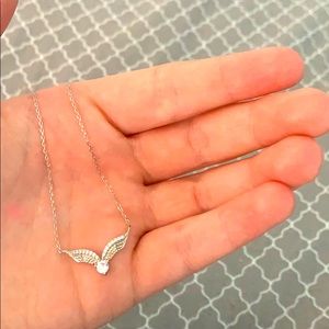 angel wing necklace